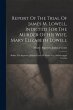 Report Of The Trial Of James M. Lowell,... - Bild 1