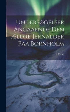 Cover Undersøgelser angaaende den ældre jernalder paa Bornholm