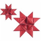 Fröbelsterne Glitter, Rot, FSC MIX, 60 Streifen, 120 g/m² Fröbelsterne Glitter, Rot, FSC MIX, 60 Streifen, 120 g/m²