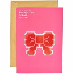 Card Set Bows, Pixels, FSC MIX, DIN A5, 6 Karten, 6 Umschläge Card Set Bows, Pixels, FSC MIX, DIN A5, 6 Karten, 6 Umschläge