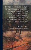 Report on the Condition of the People of Color in the State of Ohio. From the Proceedings of the Ohio Anti-Slavery Convention, Held in Putnam, on the