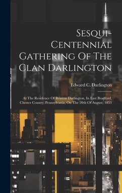 Cover Sesqui-centennial Gathering Of The Clan Darlington