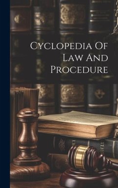 Cover Cyclopedia Of Law And Procedure