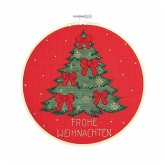 Stickpackung Gezählter Kreuzstich, Bild Tannenbaum, Ø 20cm