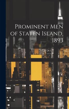 Cover Prominent Men of Staten Island, 1893