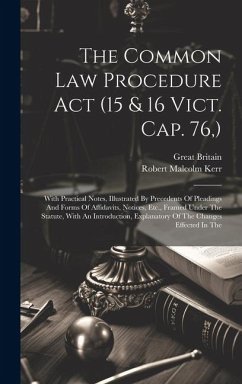 The Common Law Procedure Act (15 & 16 Vict. Cap. 76, ) - Britain, Great