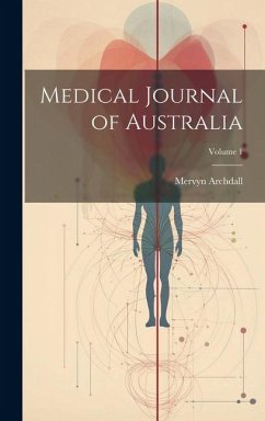 Cover Medical Journal of Australia; Volume 1