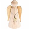 Holz-Engel mit Stern, FSC 100% - Bild 1