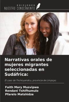 Cover Narrativas orales de mujeres migrantes seleccionadas en Sudáfrica: