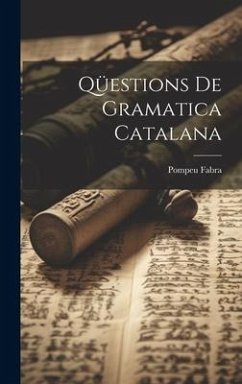 Cover Qüestions de gramatica catalana