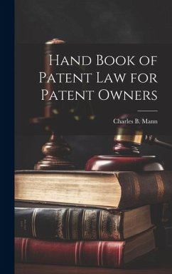 Cover Hand Book of Patent Law for Patent Owners