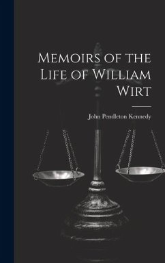Cover Memoirs of the Life of William Wirt