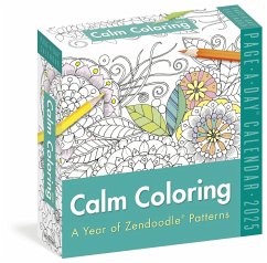 Calm Coloring Page-A-Day(r) Calendar 2025 - Workman Calendars