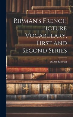 Cover Ripman's French Picture Vocabulary, First and Second Series