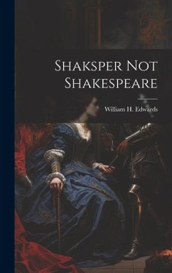 Cover Shaksper not Shakespeare