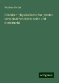 Chemisch-physikalische Analyse der verschiedenen Milch-Arten und Kindermehl