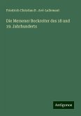 Die Mersener Bockreiter des 18 und 19. Jahrhunderts