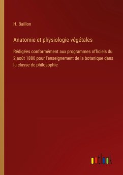 Anatomie et physiologie végétales