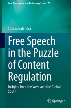 Free Speech in the Puzzle of Content Regulation - Balendra, Soorya