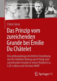 Cover Das Prinzip vom zureichenden Grunde bei Émilie Du Châtelet