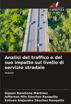 Cover Analisi del traffico e del suo impatto sul livello di servizio stradale