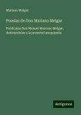 Poesías de Don Mariano Melgar