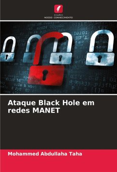 Cover Ataque Black Hole em redes MANET