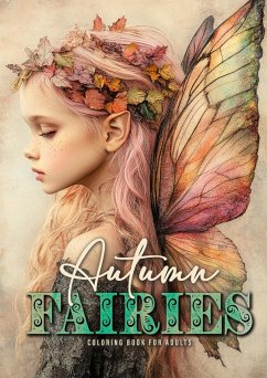 Autumn Fairies Coloring Book for Adults - Publishing, Monsoon