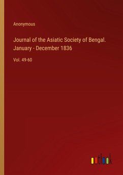 Journal of the Asiatic Society of Bengal. January - December 1836