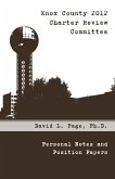 Knox County 2012 Charter Review Committee Knox County 2012 Charter Review Committee
