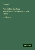 Vierteljahrsschrift der Naturforschenden Gesellschaft in Zürich