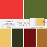 Christmas Colors Decorative Craft Paper