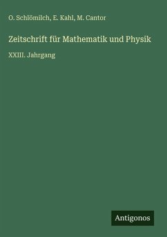 Cover Zeitschrift für Mathematik und Physik