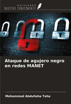 Cover Ataque de agujero negro en redes MANET