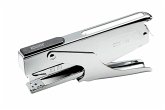 NOVUS Büroheftzange B 38 Chrom, bis 40 Blatt NOVUS Büroheftzange B 38 Chrom, bis 40 Blatt