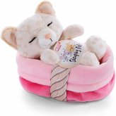 NICI 47892 - Sleeping Pets: Kätzchen mit Leopardenmuster 12 cm