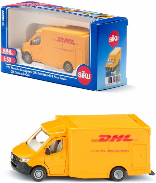 SIKU 1920 - Mercedes-Benz Sprinter DHL Paketdienst, Maßstab 1:50, SIKU SUPER SIKU 1920 - Mercedes-Benz Sprinter DHL Paketdienst, Maßstab 1:50, SIKU SUPER