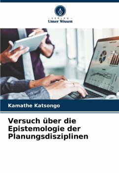 Cover Versuch über die Epistemologie der Planungsdisziplinen