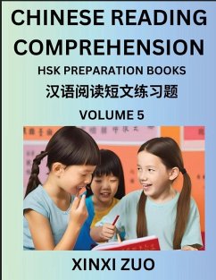 Cover Chinese Reading Comprehension (Part 5)- Read Captivating Traditional Chinese Stories with Multiple Questions and Answers, Learn Ancient Culture, HSK Preparation Books