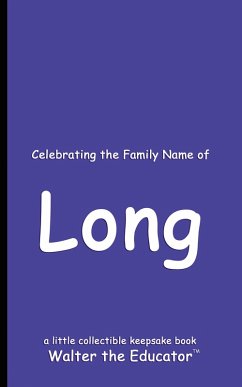 Cover Celebrating the Family Name of Long