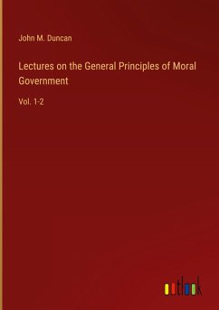 Cover Lectures on the General Principles of Moral Government