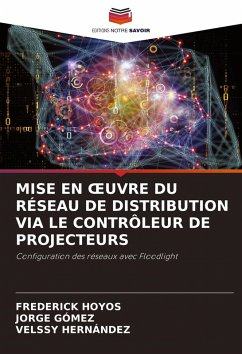 Cover MISE EN ¿UVRE DU RÉSEAU DE DISTRIBUTION VIA LE CONTRÔLEUR DE PROJECTEURS