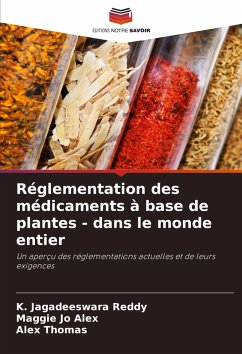 Cover Réglementation des médicaments à base de plantes - dans le monde entier
