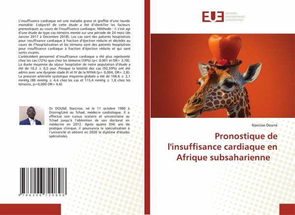 Pronostique de l'insuffisance cardiaque en Afrique subsaharienne Pronostique de l'insuffisance cardiaque en Afrique subsaharienne