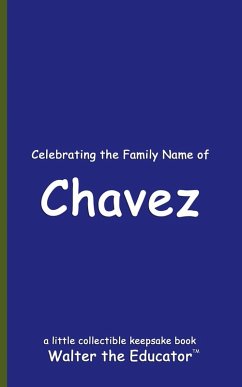 Cover Celebrating the Family Name of Chavez