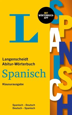 Cover Langenscheidt Abitur-Wörterbuch Spanisch Klausurausgabe