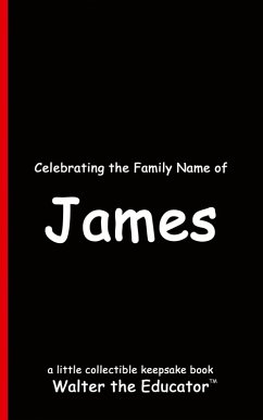 Cover Celebrating the Family Name of James