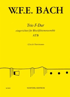 Cover Trio F-Dur für 3 Blockflöten (ATB) Partitur und Stimmen