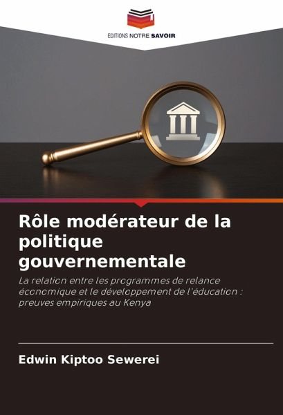 Rôle modérateur de la politique gouvernementale Rôle modérateur de la politique gouvernementale