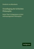 Grundlegung der kritischen Philosophie